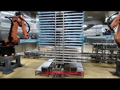 Floor-mounted Industrial Robot Cell met 2033 mm bereik en ongeveer 665 kg gewicht