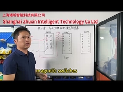 Er worden twee bedradingsmethoden en principes van de input-output module aangetoond.