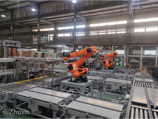 Hoe te integreren Palletizers met Robot Simulatie Software KUKA kr180pa