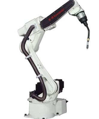 1445 mm bereik en ongeveer 150 kg Kawasaki robotarm BA006N Perfect voor industriële automatisering